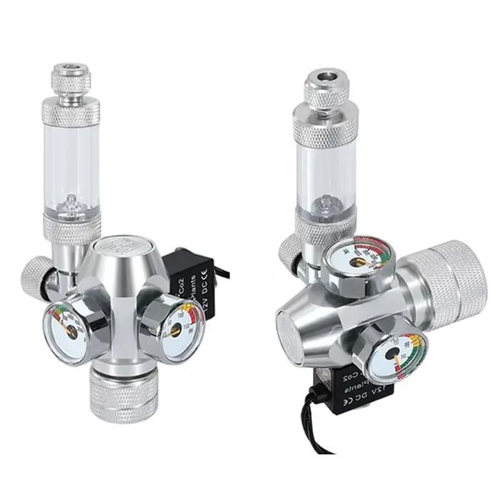 Régulateur de CO2 pour Aquarium AC100-240V, vanne électromagnétique, compteur de bulles, système de 
