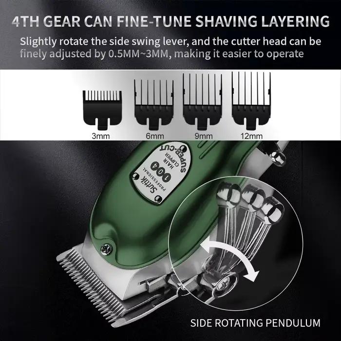 Tondeuse professionnelle pour chien, tout en métal, Rechargeable, pour animaux de compagnie, rasoir 
