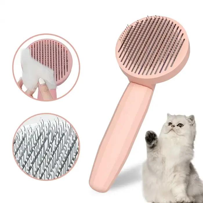 Brosse de nettoyage des poils de chat, peigne d'épilation des poils de chien, outil de toilettage po