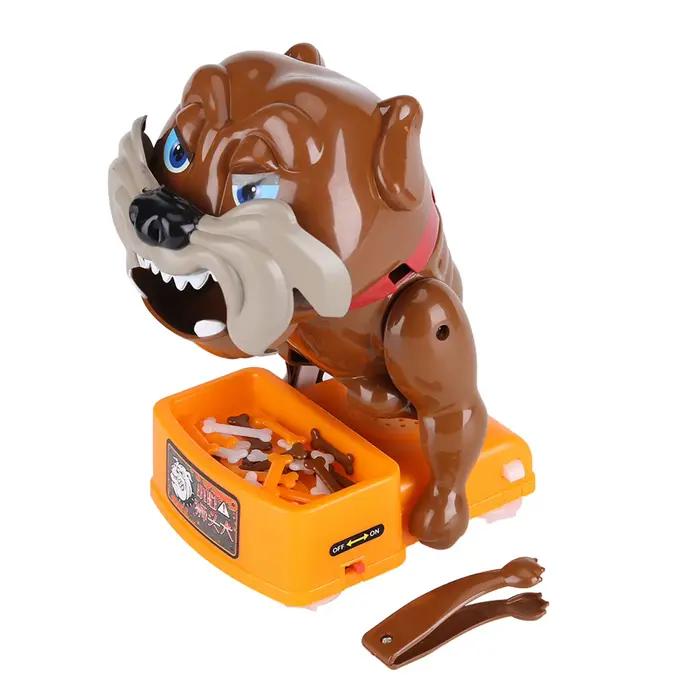 Jouet amusant et délicat, mauvais chien à mâcher, jeux d'action, mordre, réveil, Parents, jouet inte