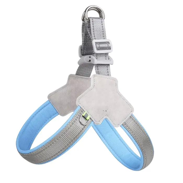 Harnais réfléchissant pour chien de compagnie, pour petits et moyens chiens, gilet sans traction, sa