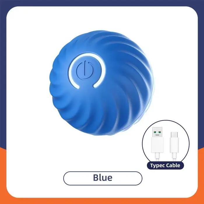 Balle de jeu pour chien, balle automatique qui bouge, rebondit et roule, balle intelligente USB, jou