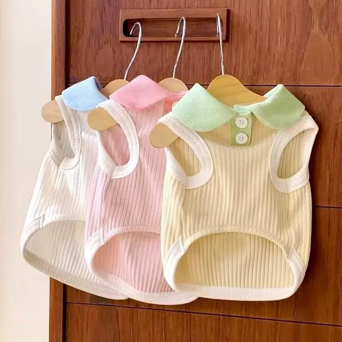 Vêtements d'été pour chiots, Polo pour petits chiens, chat, chien, gilet rafraîchissant, Chihuahua, 
