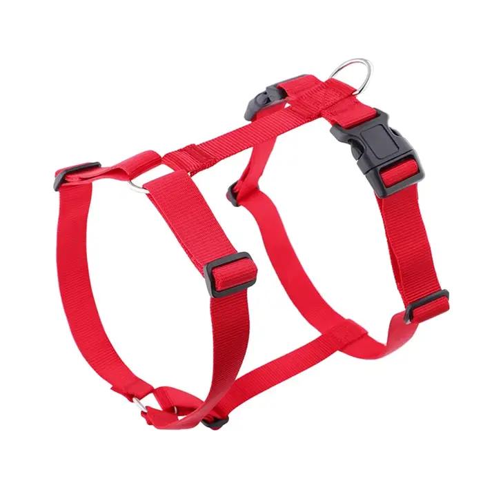 Harnais pour chien réglable, doux et léger en forme de H, lavable, voyage en plein air, antidéflagra