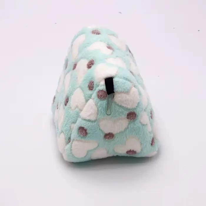 Nid de Hamster en peluche en forme de cœur pour maison d'oiseaux, hamac chaud et confortable pour pe