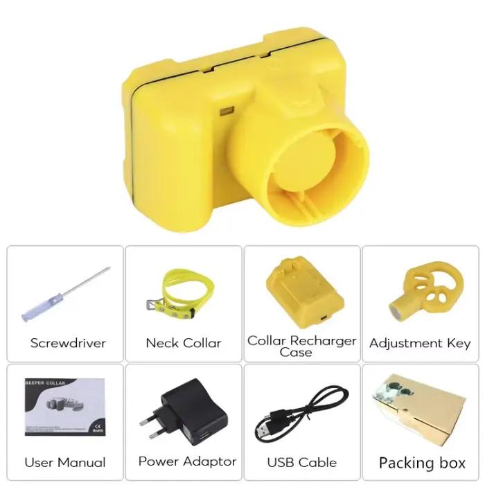 Collier Électrique de html Professionnel pour Chien, Bipeur Rechargeable, Étanche, Équipement d'Entr