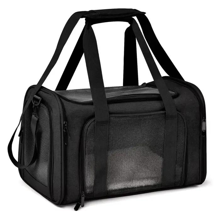 Sac de transport portable pour chien et chat, sac à dos souple, sacs de voyage pour animaux de compa