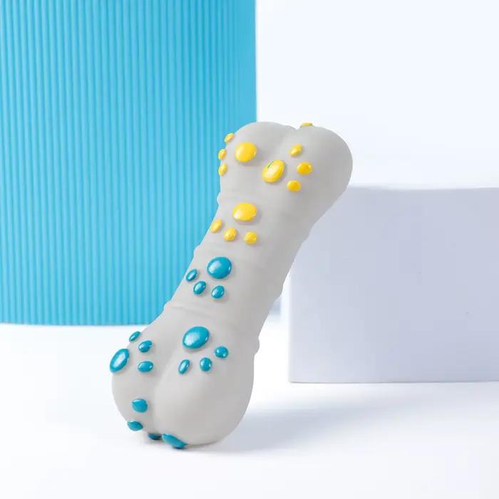 Jouets sonores pour chiens, bâtonnets à mâcher, balles, haltères interactifs pour animaux de compagn