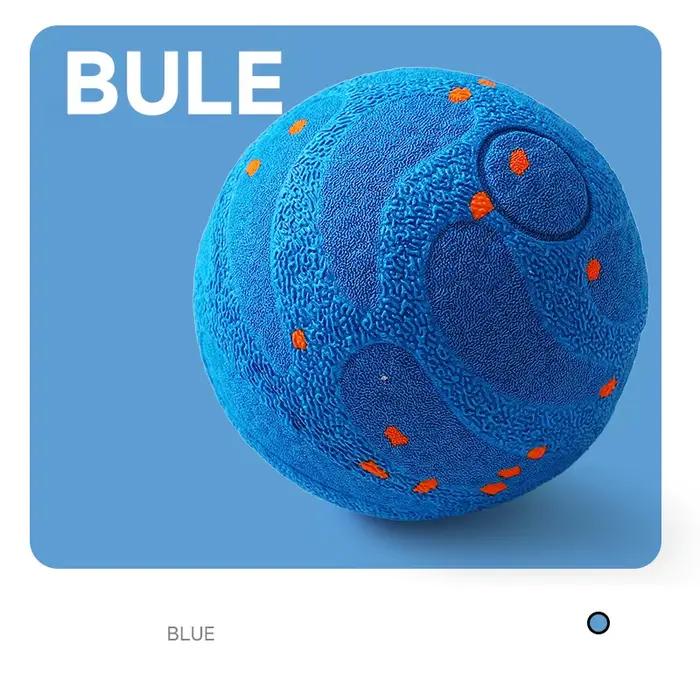 Balle interactive pour chien ETPU, balle électrique intelligente qui saute, jouet durable à fort reb