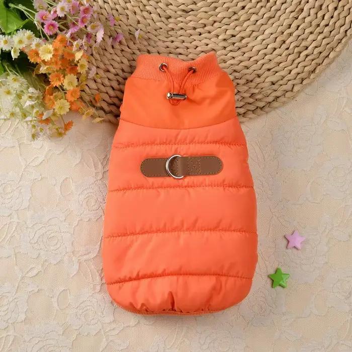 Manteau pour chien, veste chaude d'hiver, vêtements coupe-vent pour petits chiens, vêtements rembour