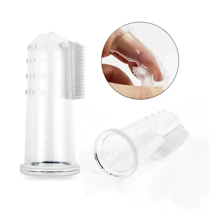 Brosses à dents en silicone pour chat et chien, outils pour animaux de compagnie, remodelage de la m
