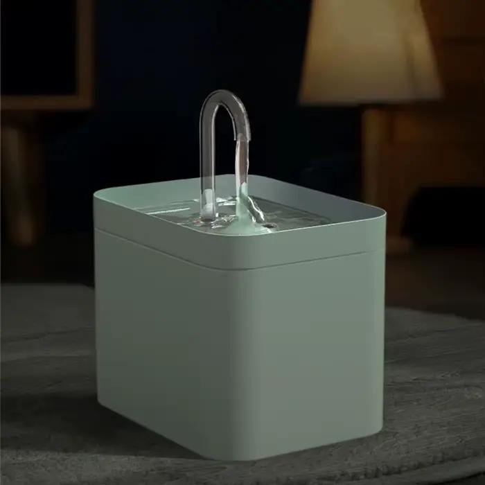 Filtre de fontaine d'eau Ultra silencieux pour chat, distributeur d'eau automatique intelligent pour