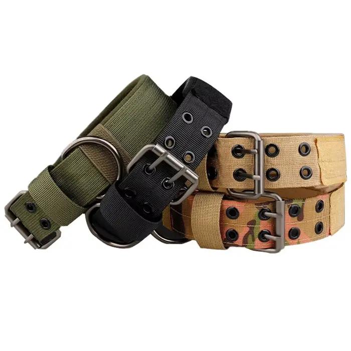 Collier en nylon respirant pour chien, produits pour animaux de compagnie, extérieur, entraînement d