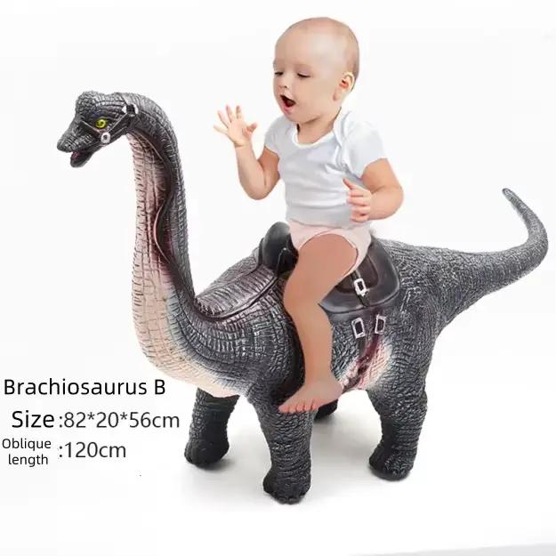 Jouets modèle de dinosaure Super grand 80cm, grand montant t-rex Brachiosaurus Jurass, marionnettes 