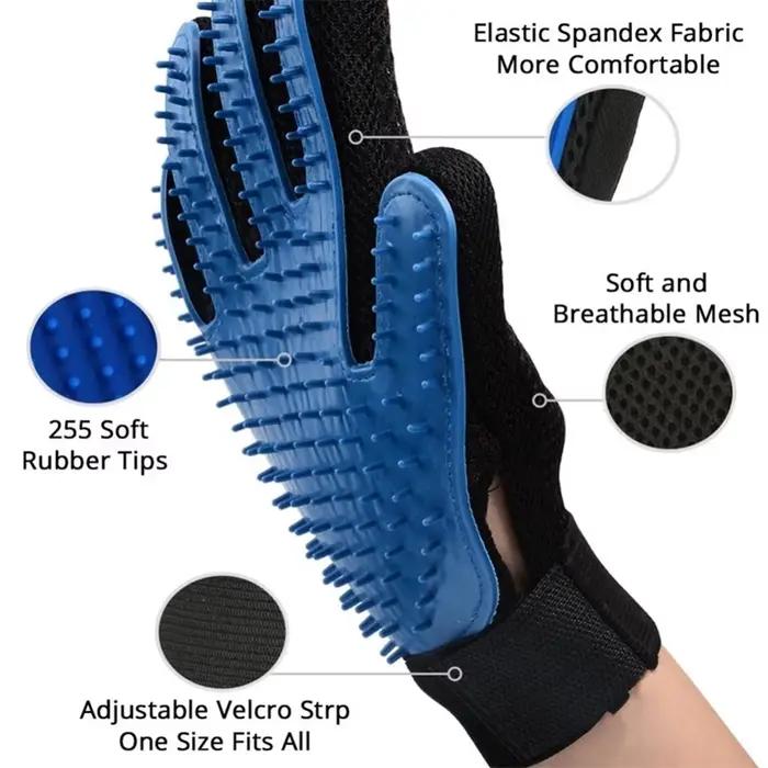 DualPet-Brosse de toilettage pour animaux de compagnie, peigne démêlant, livres pour chiens et chats
