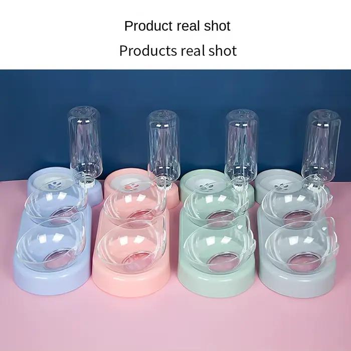 Fournitures pour animaux de compagnie Bols surélevés pour chats et chiens Mangeoires doubles durable