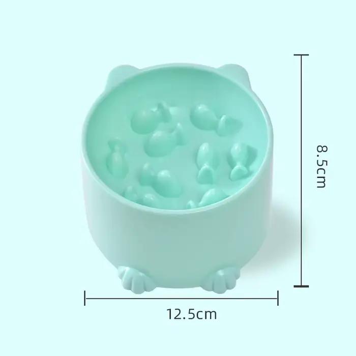 Bol anti-étouffement surélevé pour animaux de compagnie, protection du cou, pour chat et chien, pour