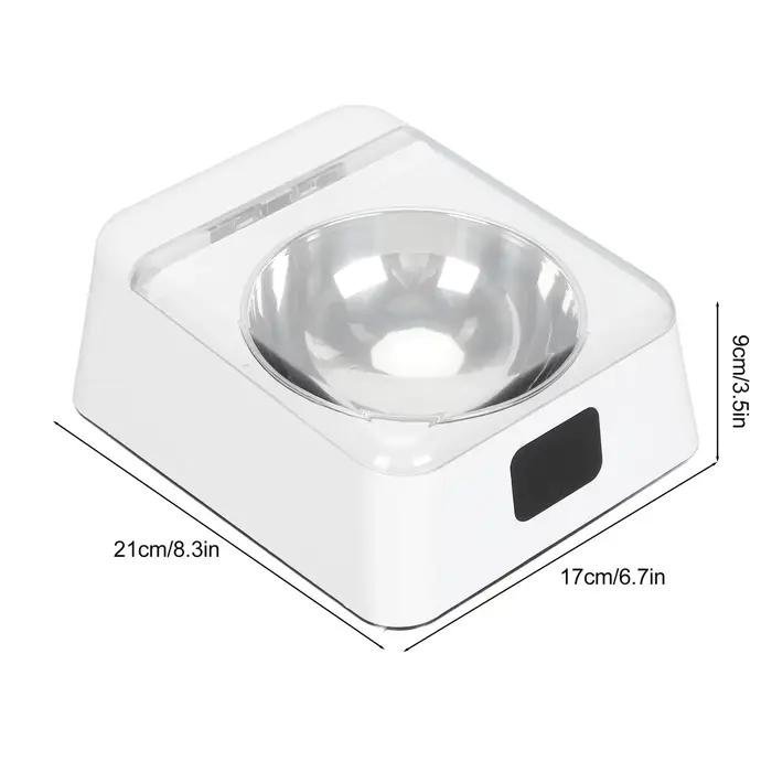 Distributeur automatique de nourriture pour chat avec capteur infrarouge, couvercle amovible, alimen