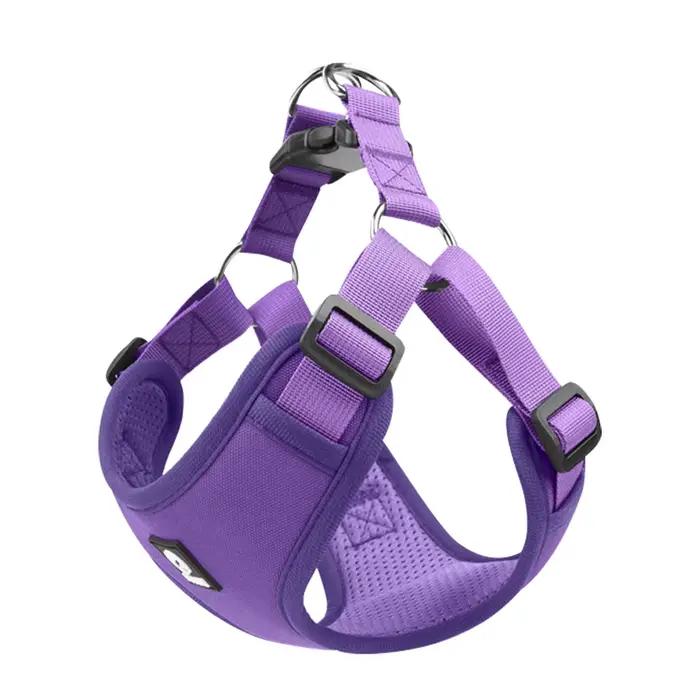 Harnais de sécurité pour chien pour voiture classique, gilet de voyage réglable pour animaux de comp