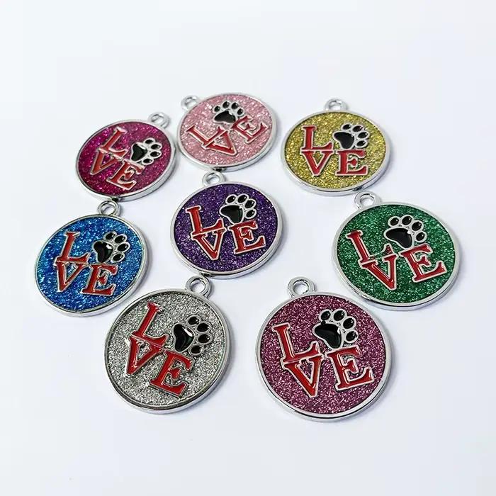 Étiquettes d'identification pour chien et chat, accessoires de décoration, étiquettes d'identificati