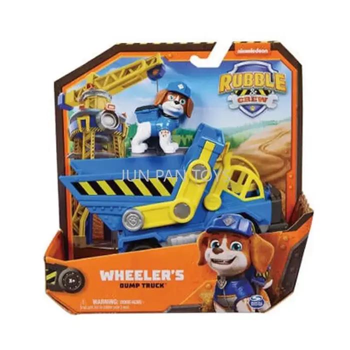 Paw Patrol Rubble & Crew Construction Tool Belt Family Gift Pack Mix's Mixing Wheeler Dump Truck Bul