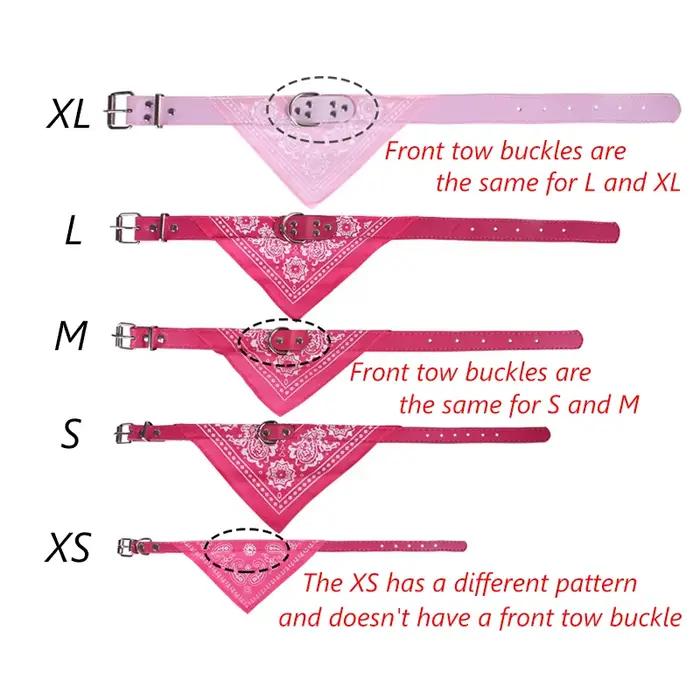 Collier Triangle pour chien et chat, écharpe pour petits et moyens chiens, imprimé ethnique, Bandana
