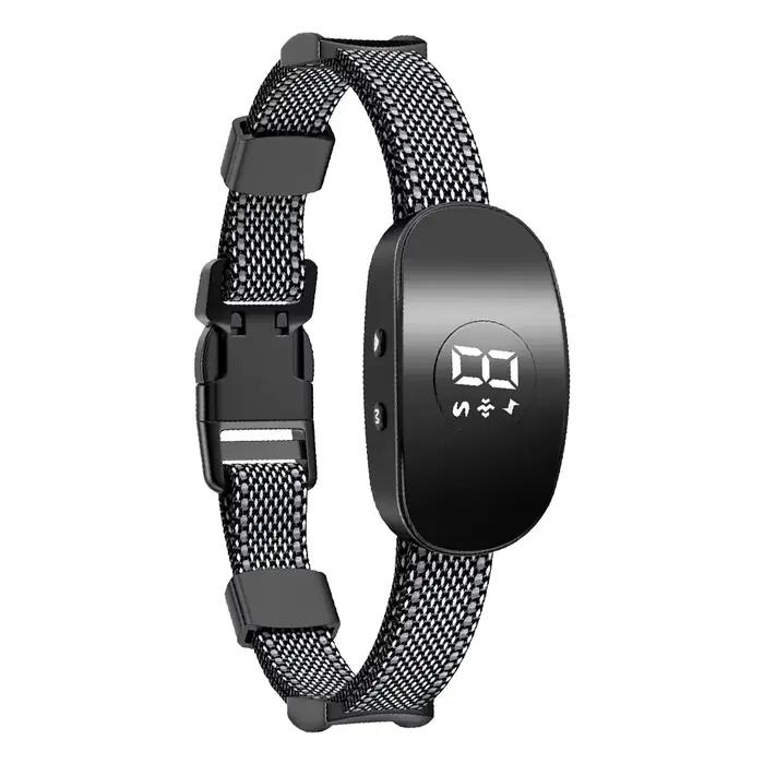 Collier Anti-aboiement pour chien, bouchon anti-aboiement Rechargeable, collier automatique pour abo