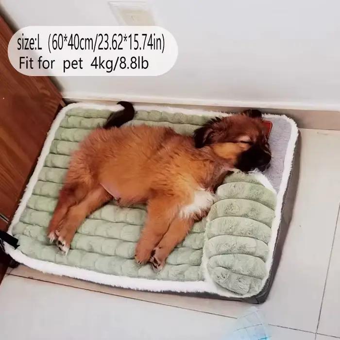 Tapis de couchage transfrontalier pour chien, matelas chaud, amovible et lavable, fournitures pour a
