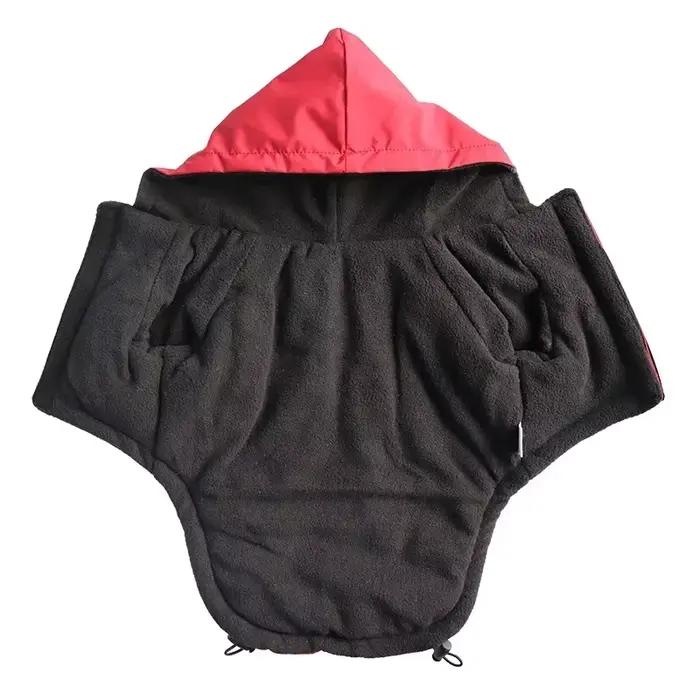 Vêtements réfléchissants pour animaux de compagnie, automne hiver, manteau chaud imperméable pour ch