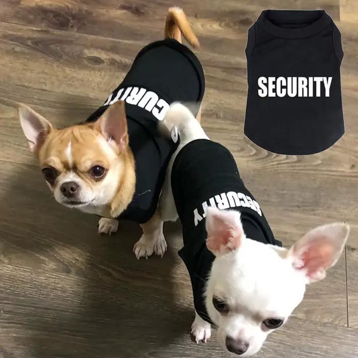 Vêtements de sécurité pour chiens, vêtements d'été pour animaux de compagnie, gilet pour petits chie