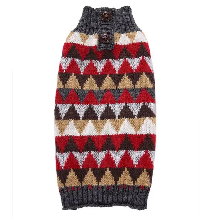 Manteau à carreaux britannique pour chien, automne hiver, Corgi Golden Retriever, grand pull pour an