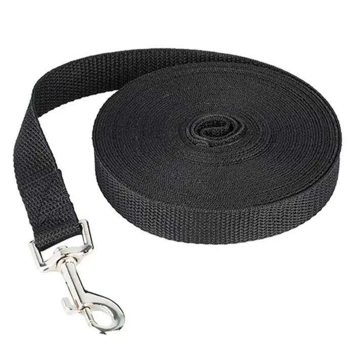 Longue laisse pour animaux de compagnie, corde de traction en nylon résistante pour chiens et chats 