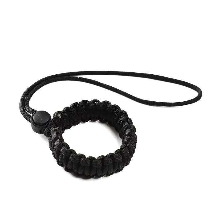 Laisse pour chien mains libres avec sangle de poignet anti-chute réglable pour laisse rétractable, a