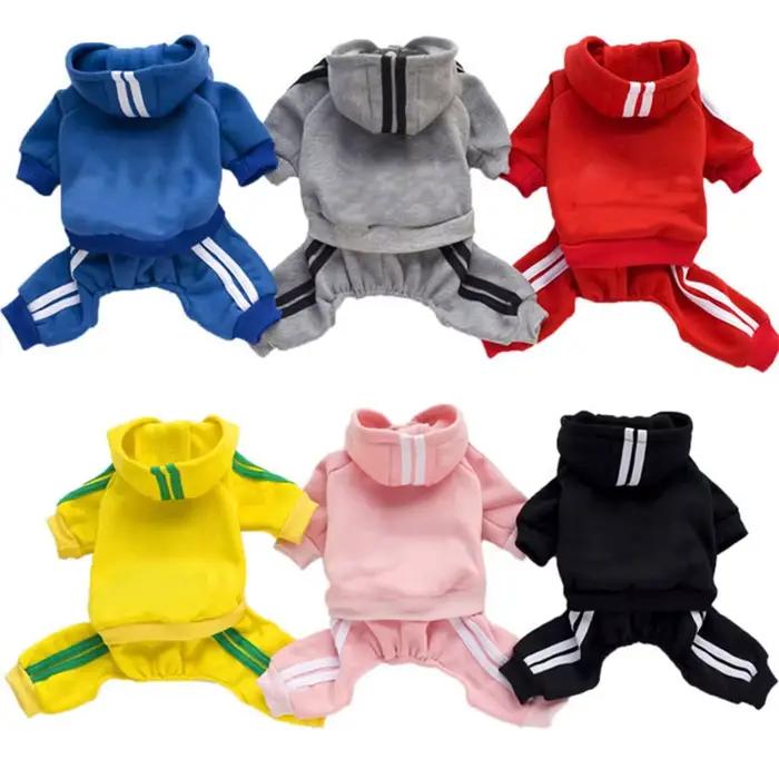 Adidog vêtements pour chiens salopette épaisse pour chiens, vêtements d'hiver pour petits chiens chi