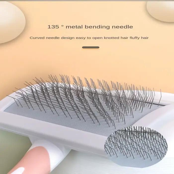 Brosse de toilettage à poils longs pour animaux de compagnie, peigne pour chien et chat, dissolvant 