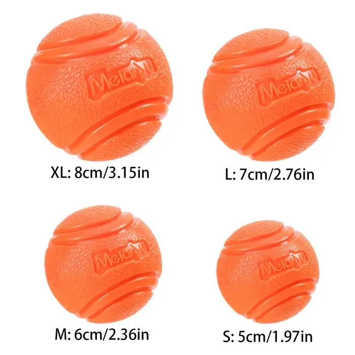 Jouets pour chiens de compagnie, balle gonflable en caoutchouc solide, résistance aux jouets à mâche