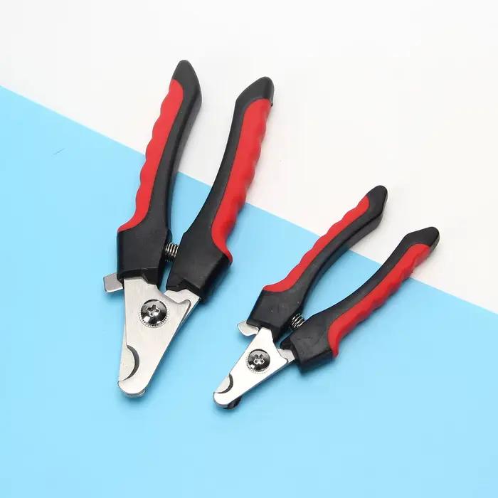 Coupe-ongles pour animaux de compagnie, en acier inoxydable, pour chien et chat, ciseaux pour chien,