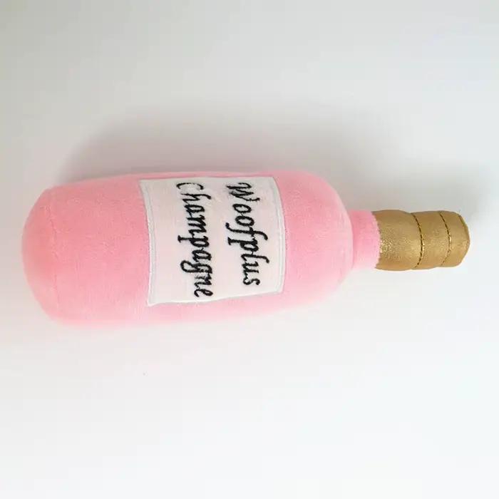 Jouet en peluche amusant pour chien, bouteille de vin, bouteille de parfum, petit et grand chien, de