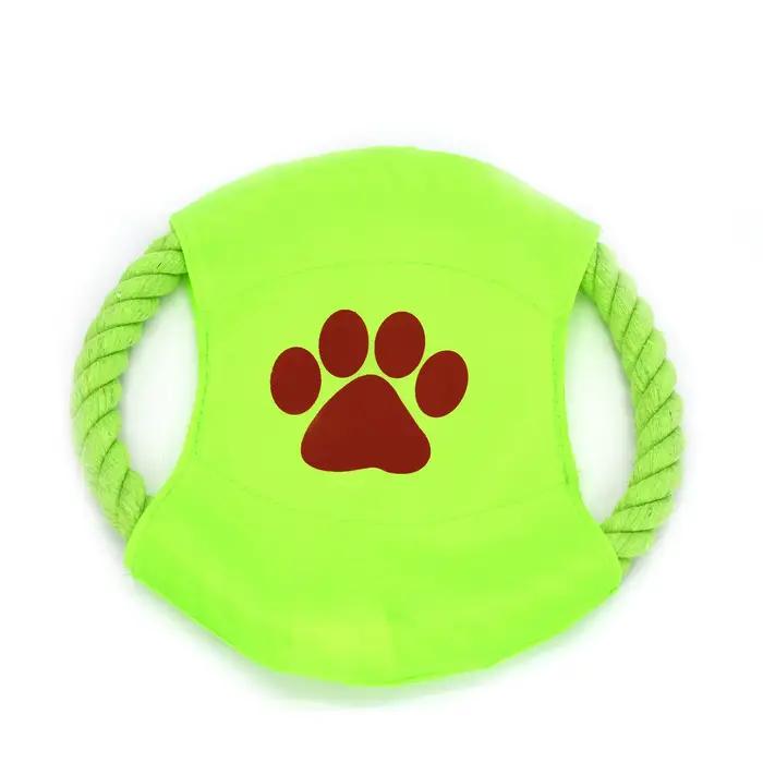 Jouet interactif Durable pour chien, avec corde en coton, lancer en plein air, résistant aux morsure