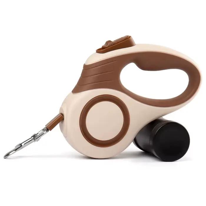 Laisse rétractable automatique pour chien, corde extensible pour voyage en plein air, marche, randon