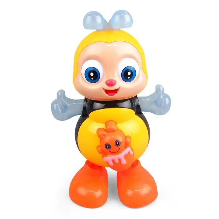 Jouets pour chiens danse abeille jouet jouets électriques Musical électronique dessin animé abeille 