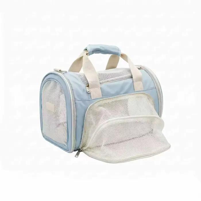 Sac de transport pour animaux de compagnie, sacs de voyage pour chiens, approuvé par les compagnies 
