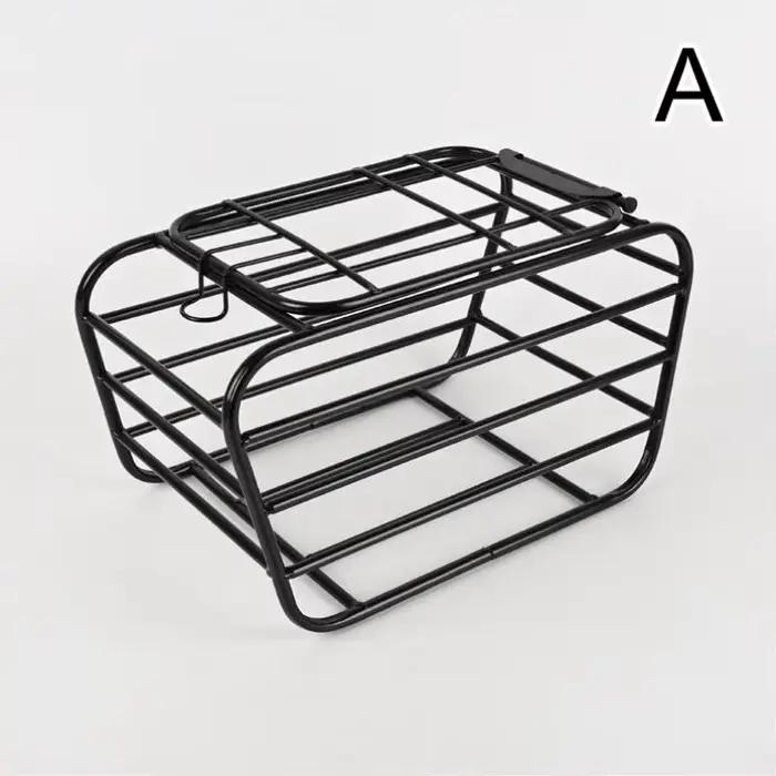 Panier de vélo 2-en-1 pour chien, pour porte-bagages arrière, panier de transport pour animaux de co