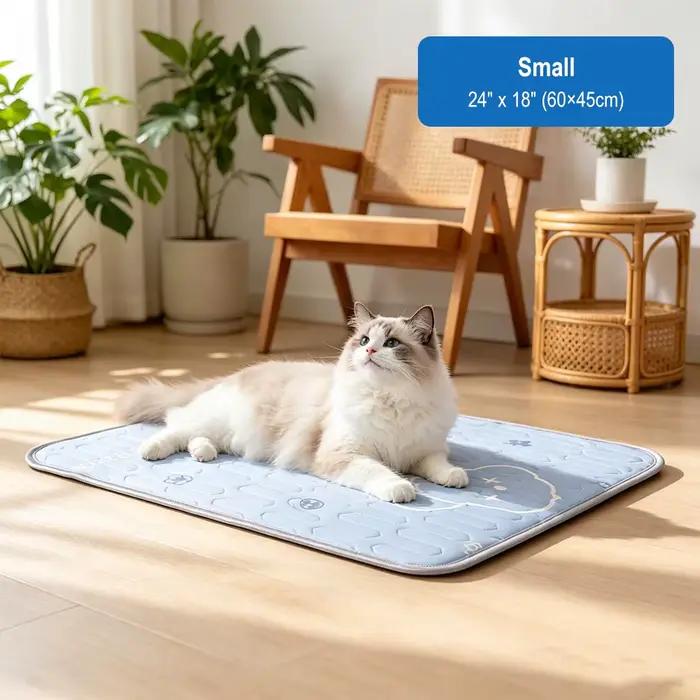 Tapis rafraîchissant pour chien, lit d'été pour animaux de compagnie, 3 tailles pour petits et grand