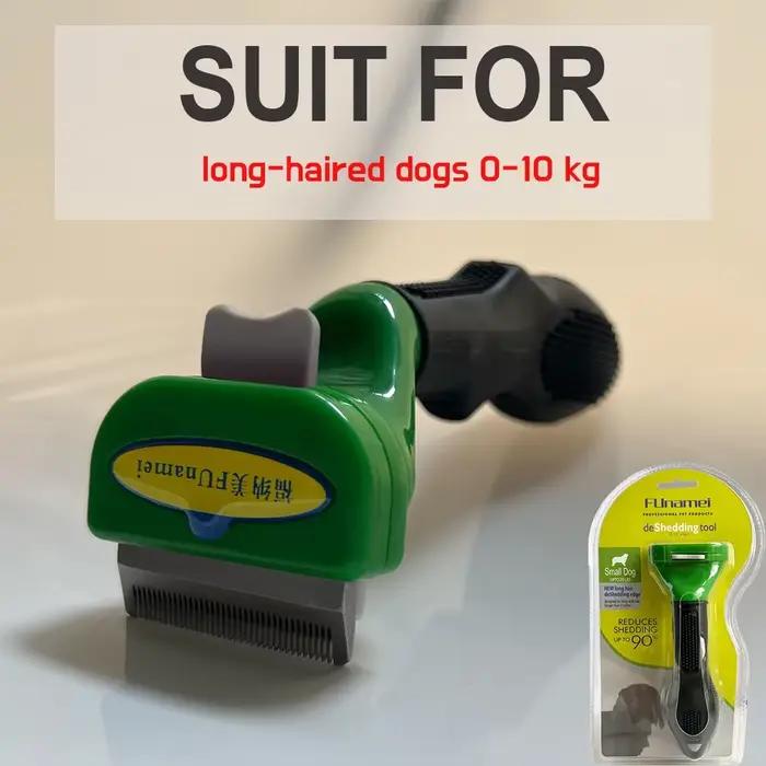 Brosse pour animaux de compagnie pour chiens chats chien peigne brosse d'épilation pour animaux de c