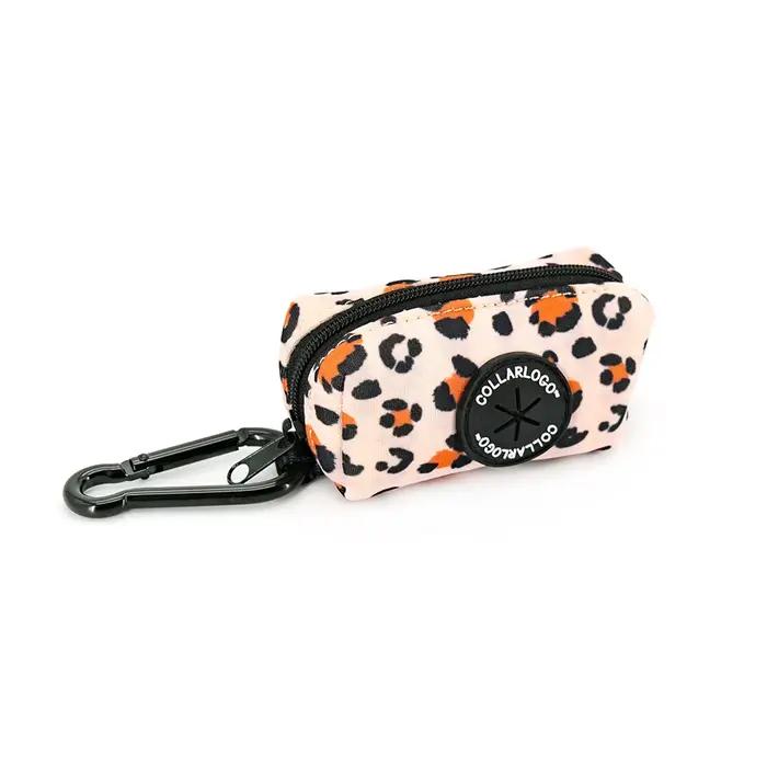 Collier réglable pour chien Collarlogo, durable, doux, mignon, créatif, motif léopard coloré, laisse