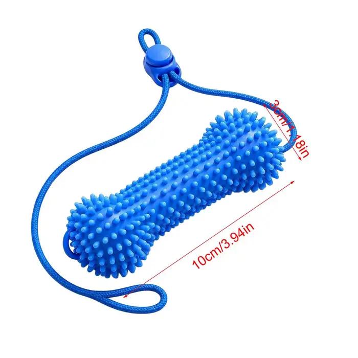 Jouet à mâcher pour chien, bâtonnets de caoutchouc à double action pour l'entraînement, jouet de net