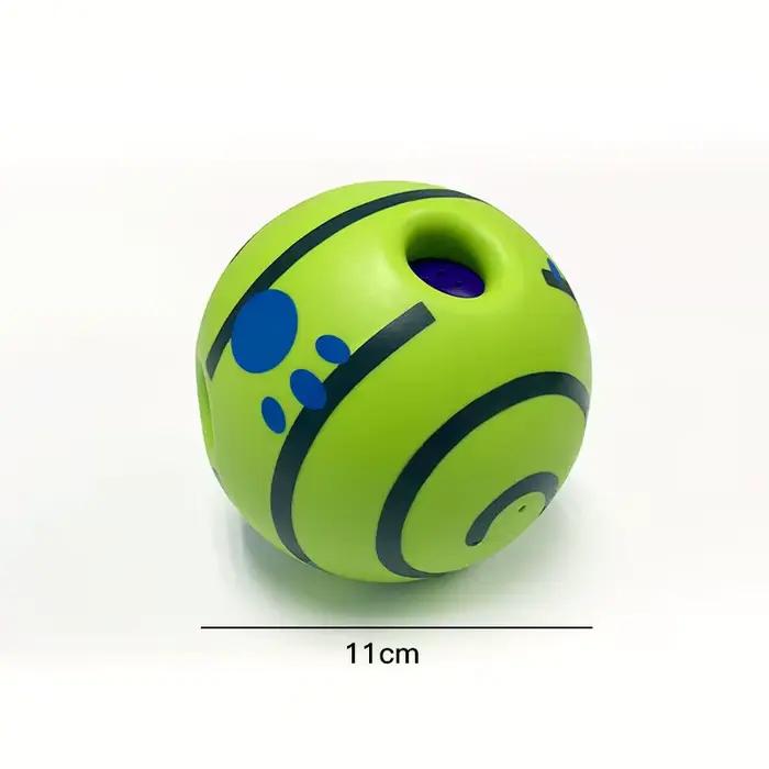 Jouet pour chien Wobble Wag Giggle Ball pour obtenir un jouet d'attention du chien, sons de Giggle a