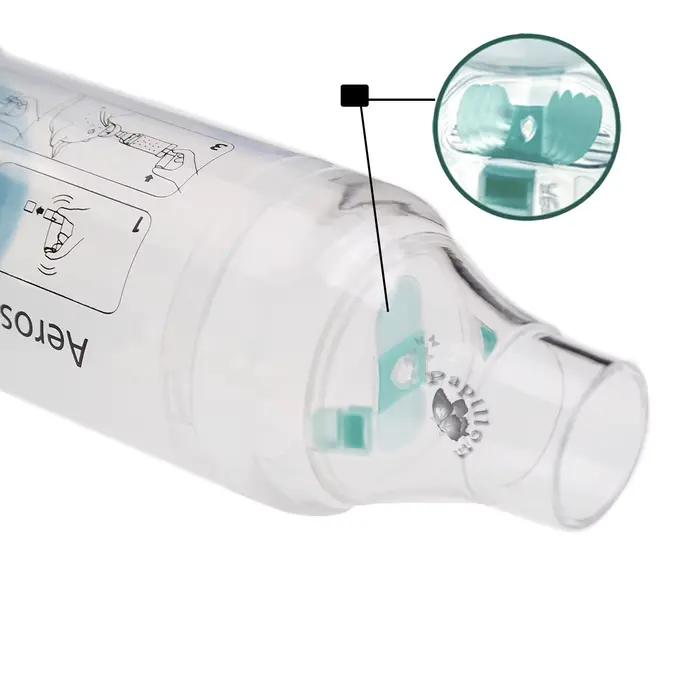 Inhalateur de chambre pour chien et chat, inhalateur avec 2 masques médicaux en Silicone souple, fou