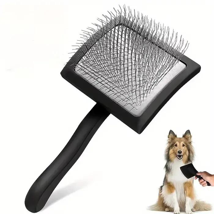 Brosse de toilettage pour chiens, broche Extra longue, pour le toilettage des poils de gribouillage,